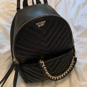 Black Victoria’s Secret Mini Backpack